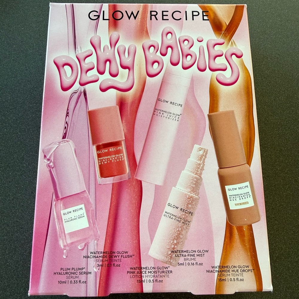 *Brand New* Glow Recipe Dewy Babies Skincare Set